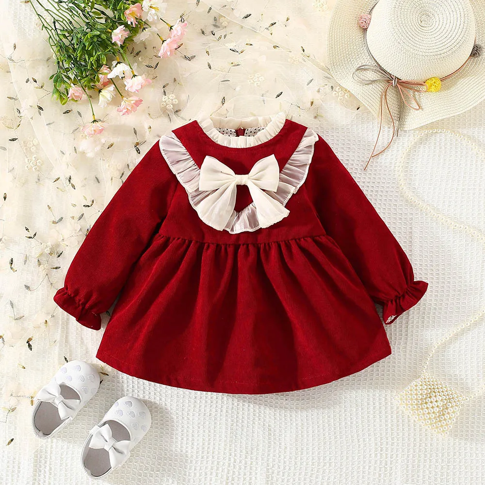 Disfraz De Calabaza Para Bebé Niña: Vestido Manga Larga Y Diadema Para Halloween Y Otoño