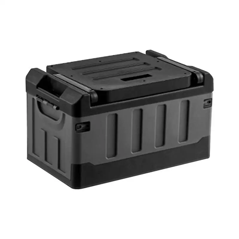 1pc Black Double-sided Lure Storage Box, Multi-functional Fishing