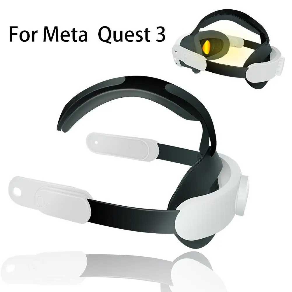 

Ремешок для головы для Meta Quest 3 сменный ремешок легкий и удобный Quest 3 аксессуары регулируемый ремешок для гарнитуры Elite
