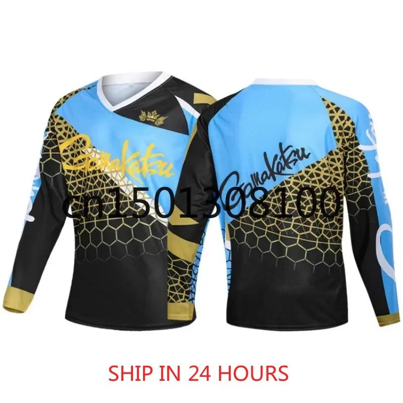 New Fishing Clothes Moisture Wicking Breathable Long Sleeve Fishing T Shirt Sports Cycling Jersey Shirts