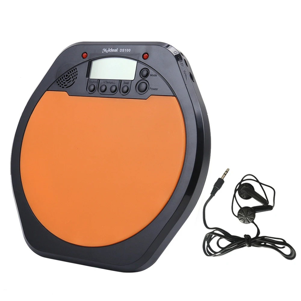Top Quality Drum Practice Pad Digital Electronic Drum Pads for Training Practice Metronome with Retail Package Accessories