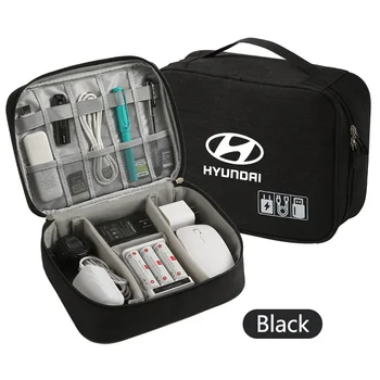Borsa organizer per auto Organizzatore per bagagliaio per auto Scomparto antiscivolo Organizzatore di stoccaggio per bagagliaio per Hyundai Tucson Accent Elantra Santa Fe
