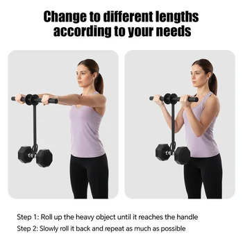 💪 Heavy-Duty Steel Wrist & Forearm Trainer 3