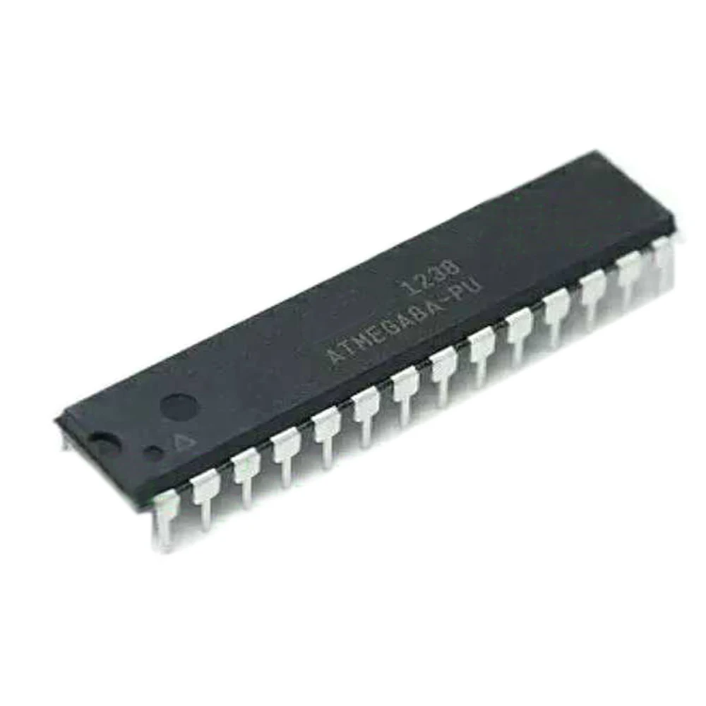 

IC Chips ATMEGA8A-PU ATMEGA8A MEGA8A DIP-28 8-bit 8K Bytes In-System Programmable Flash ATMEGA8 Integrated Circuit