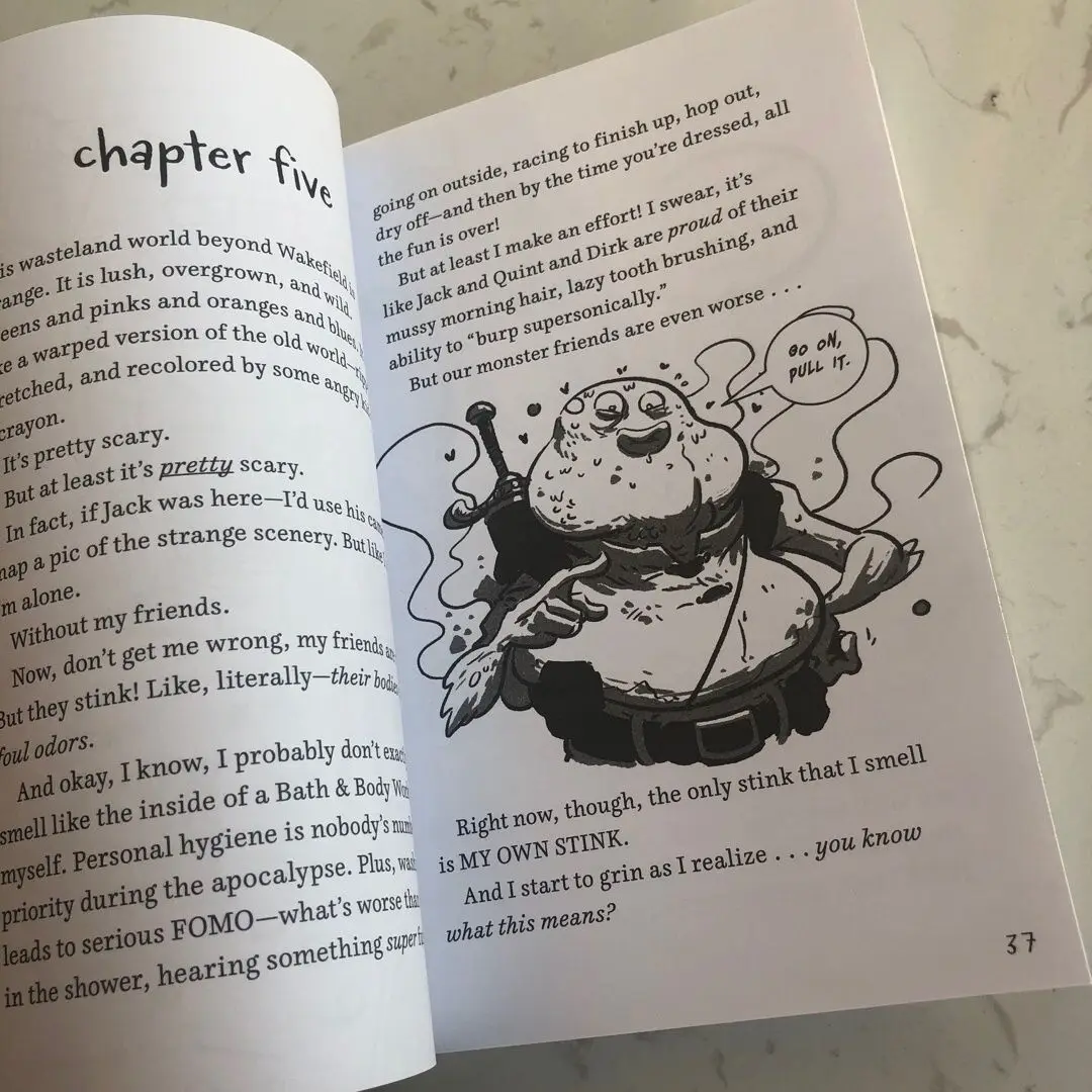 English story picture book 7 books set of last children on earth extracurricular children reading story picture book textbook