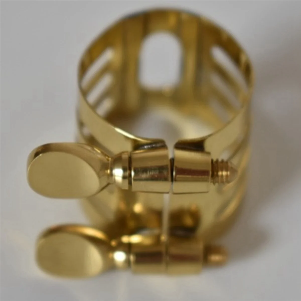 BAAU 3X Ishimori Alto Saxophone Bakelite Mouthpiece Clamp Clip Musical Instrument Accessories