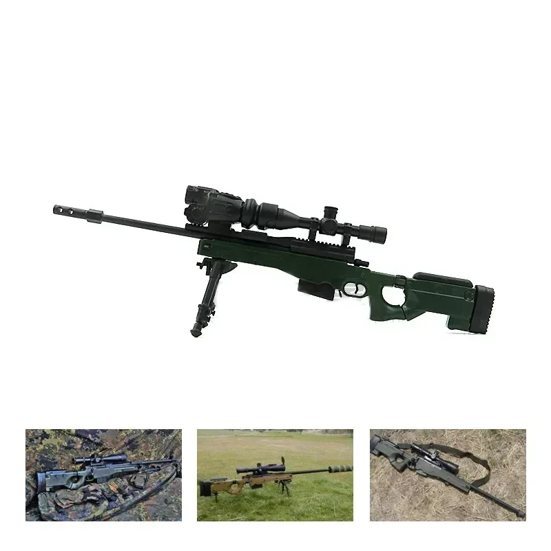 1/6 페인트 조립 총 SVD 저격 소총 AWM TAC-50 PSG-1 DSR-1 MK14 돌격 소총 군인 무기 군사 모델 완구