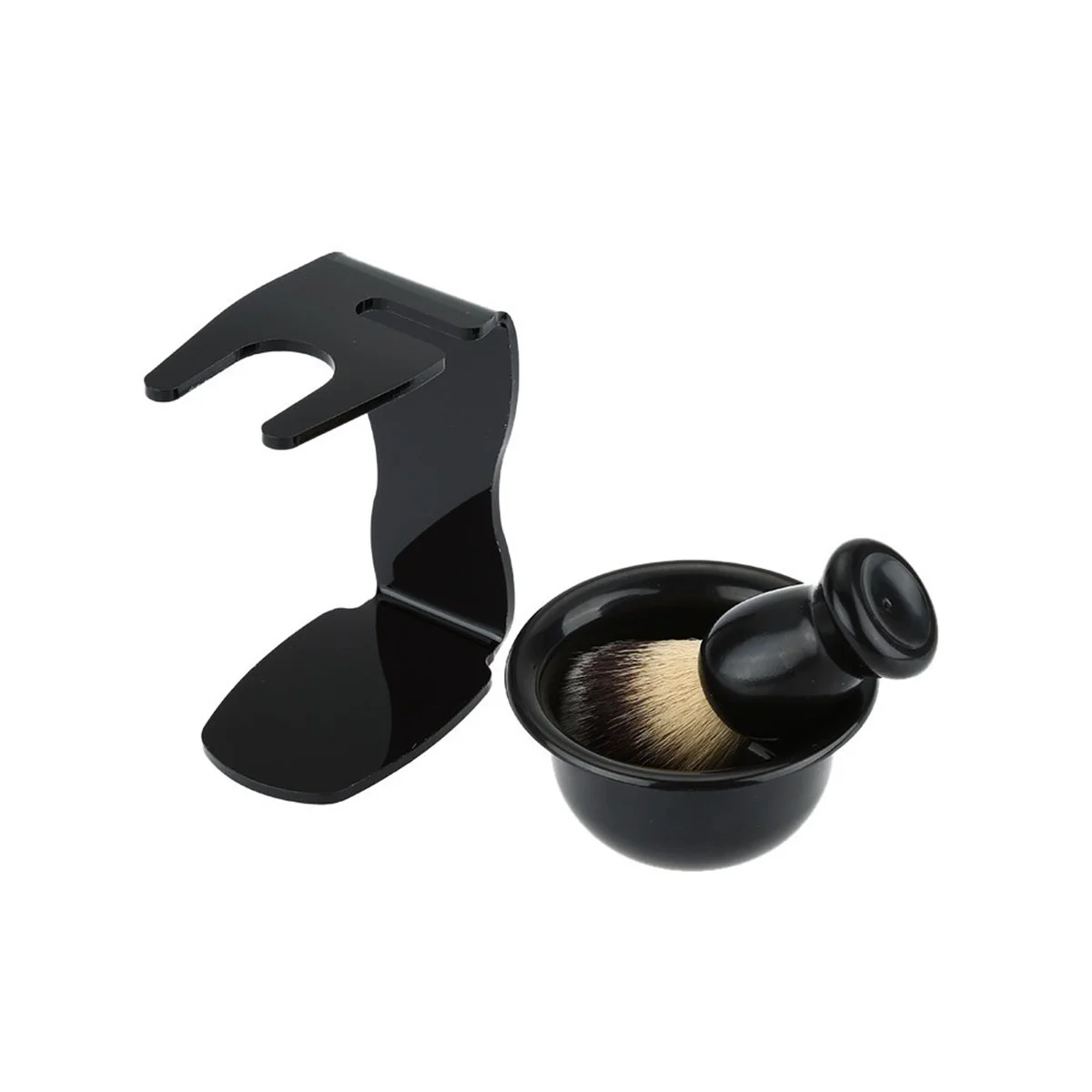 

Mens Shaving Grooming Sets Shave Bowl and Shaving Stand Brush for Safety and Double Edge