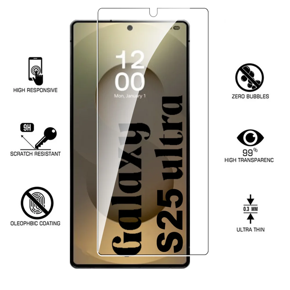 8-in-1 Tempered Glass Screen & Camera Protector Set