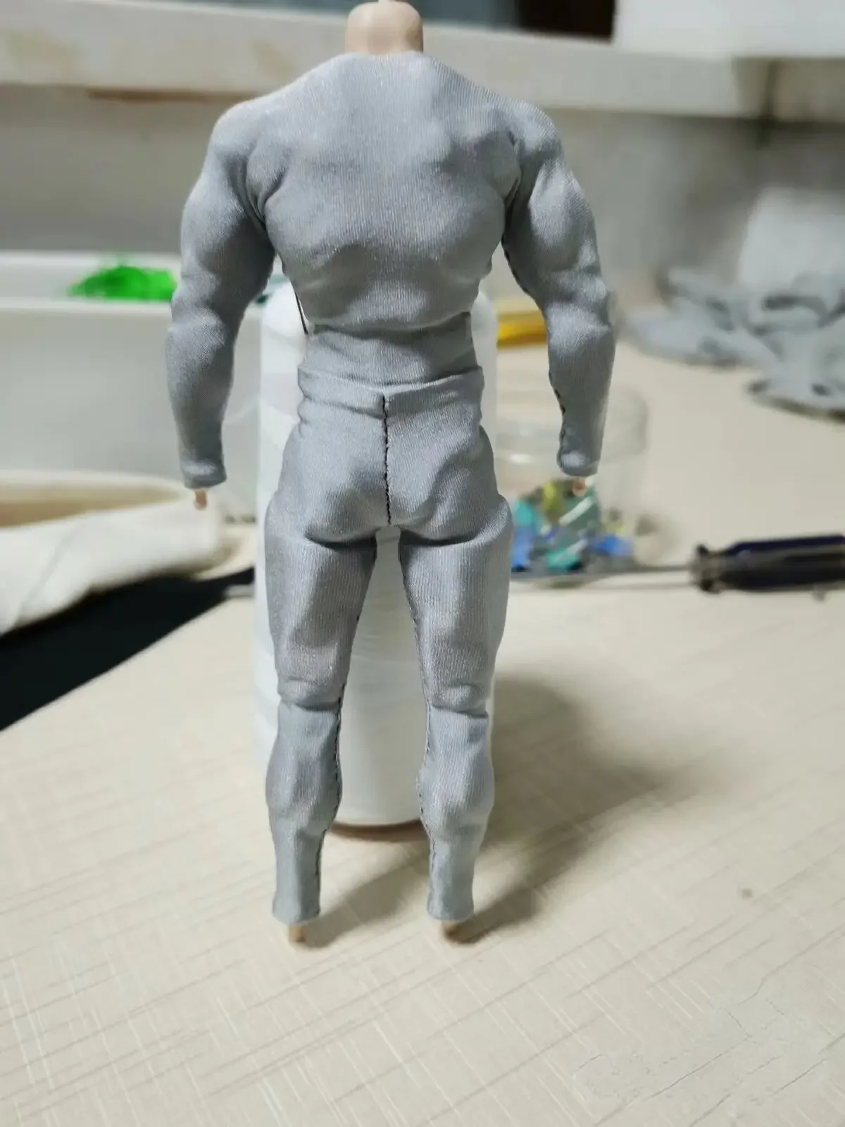 1/12 Scale Soldier Underlay Tight Fitting Clothing Model for 6''romankey X COWL(no figure)
