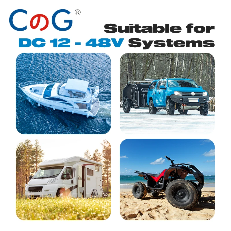 Battery Disconnect Switch 275A CG On/Off for Car Vehicle RV and Boat
