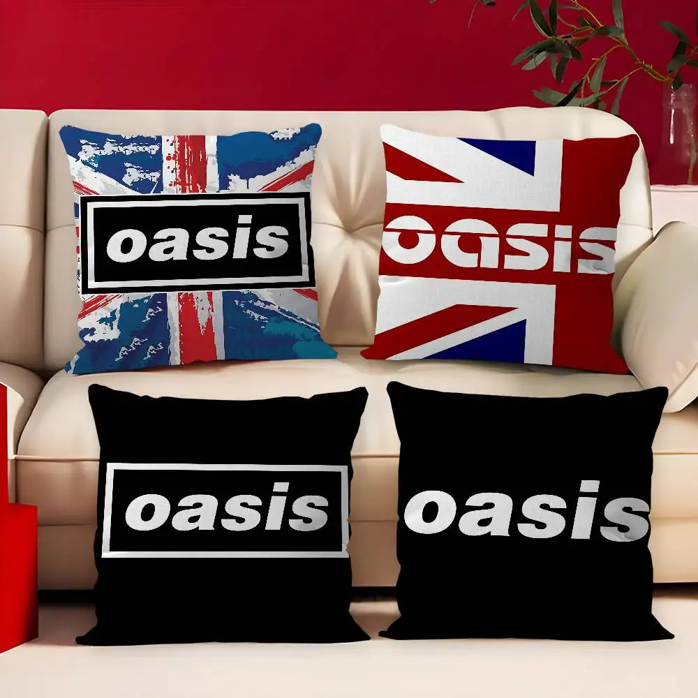 O-Oasis 밴드 베개 커버 홈 침구 장식 베개 커버 웨딩 슈퍼 소프트 베개 케이스