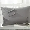 1pc 100% Cotton Pillowcase Soft Pure Egyptian Cotton 400 Thread Count Solid Color Pillow Cover Multi-color Travesseiro 48*74cm 4