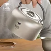 Keith Titanium Kettle Camping Picnic Coffee Tea Pot 115g 1L Ti3901 3