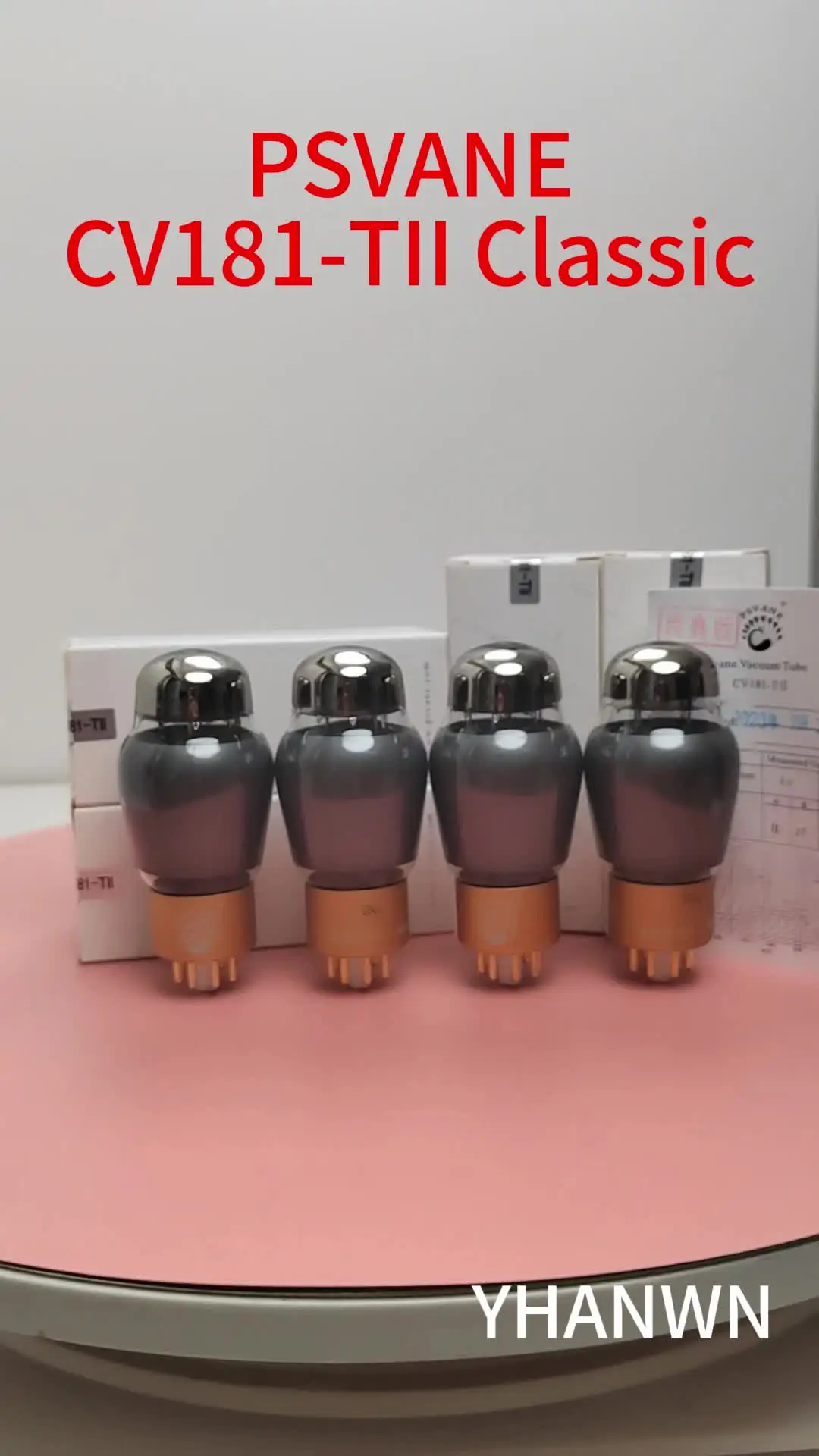 YHANWN 95AMP PSVANE MARKII CV181-TII クラシック真空管