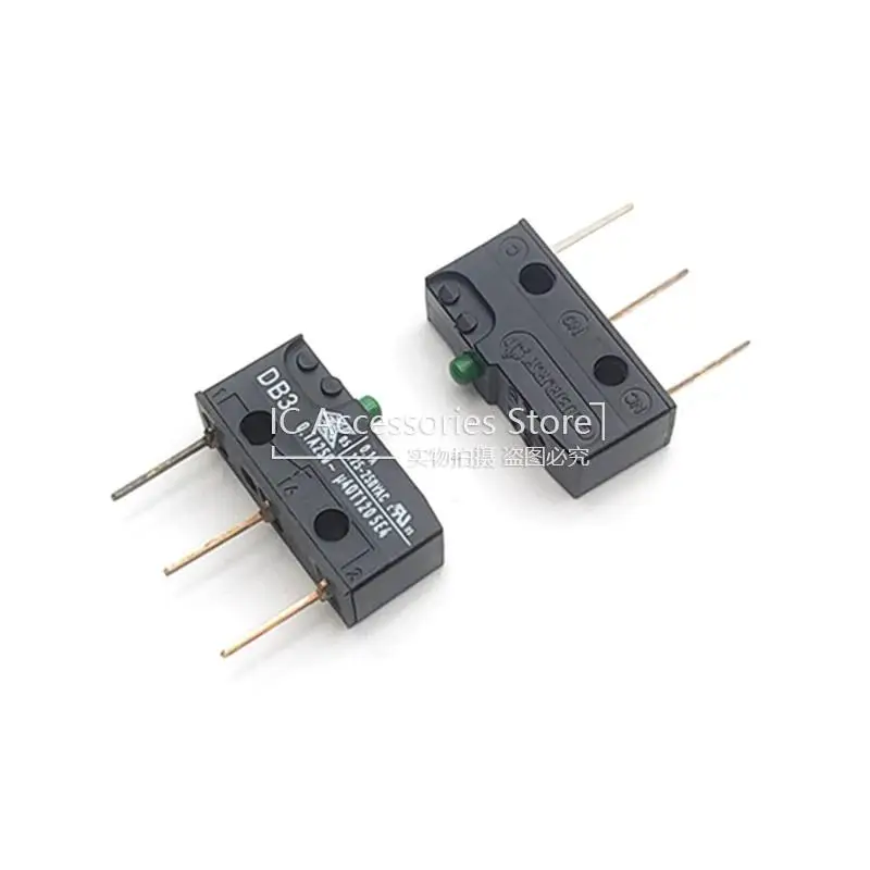 3Pin Pin 0.1A 250V Small Current Micro Switch Stroke Limit Reset Button DB3 1PCS