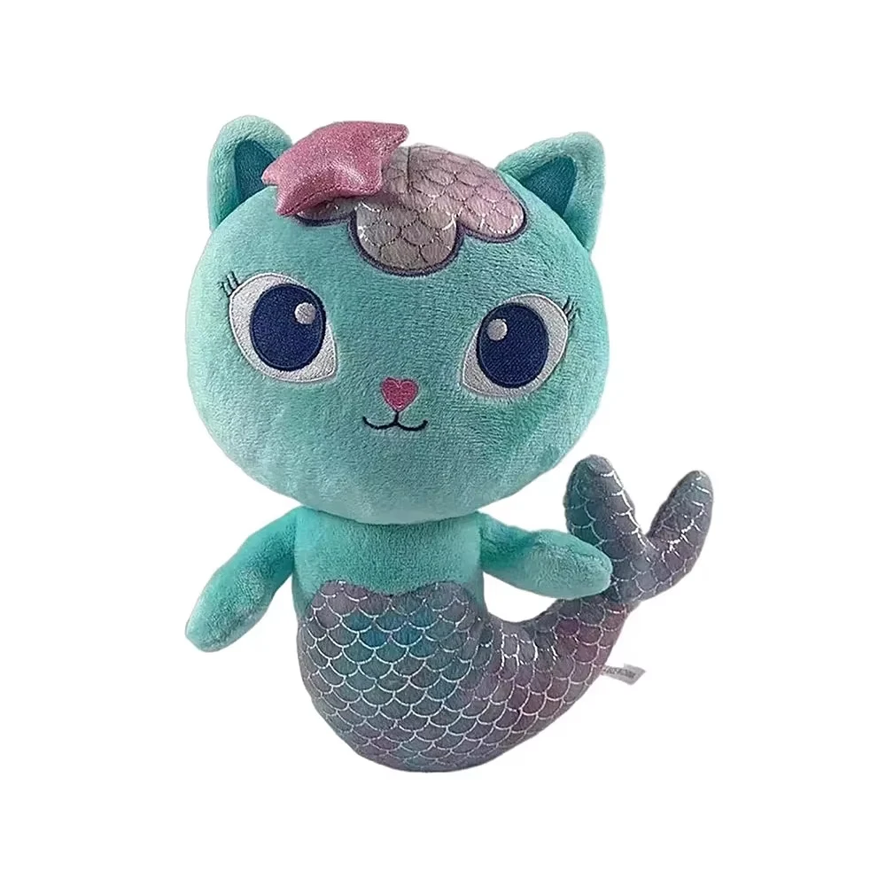 Gabby Dollhouse doll Toys Mercat Cartoon Stuffed Animals Mermaid Car Cat Stuffed Doll Kids Birthday Christams Cartoon Doll Gift Plush Toy Plush Doll