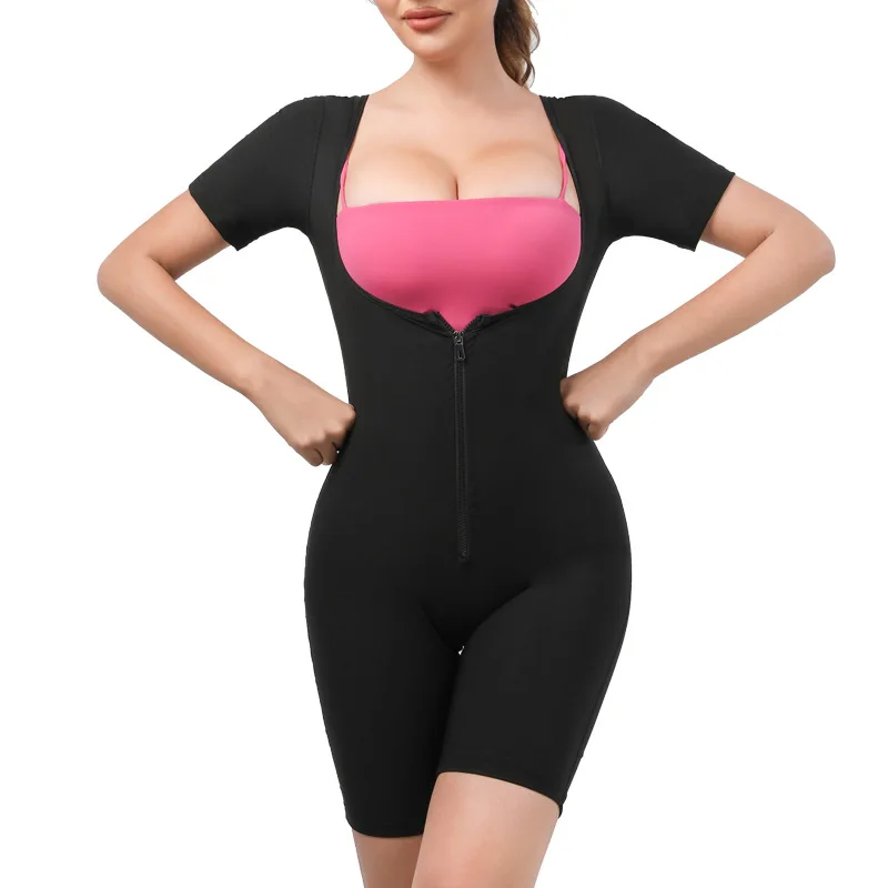 

Fitness Sports Sweat-proof Suit Chest Lifting Bodysuit Tummy Abdomen Butt Lifter Shapewear Postpartum Slimming Workout Shaper
