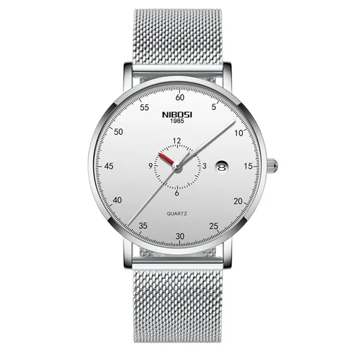 Mens Watches Casual Sport Quartz Watch Men Military Waterproof Ultra Thin Slim Wrist Watch saat_voghion.com