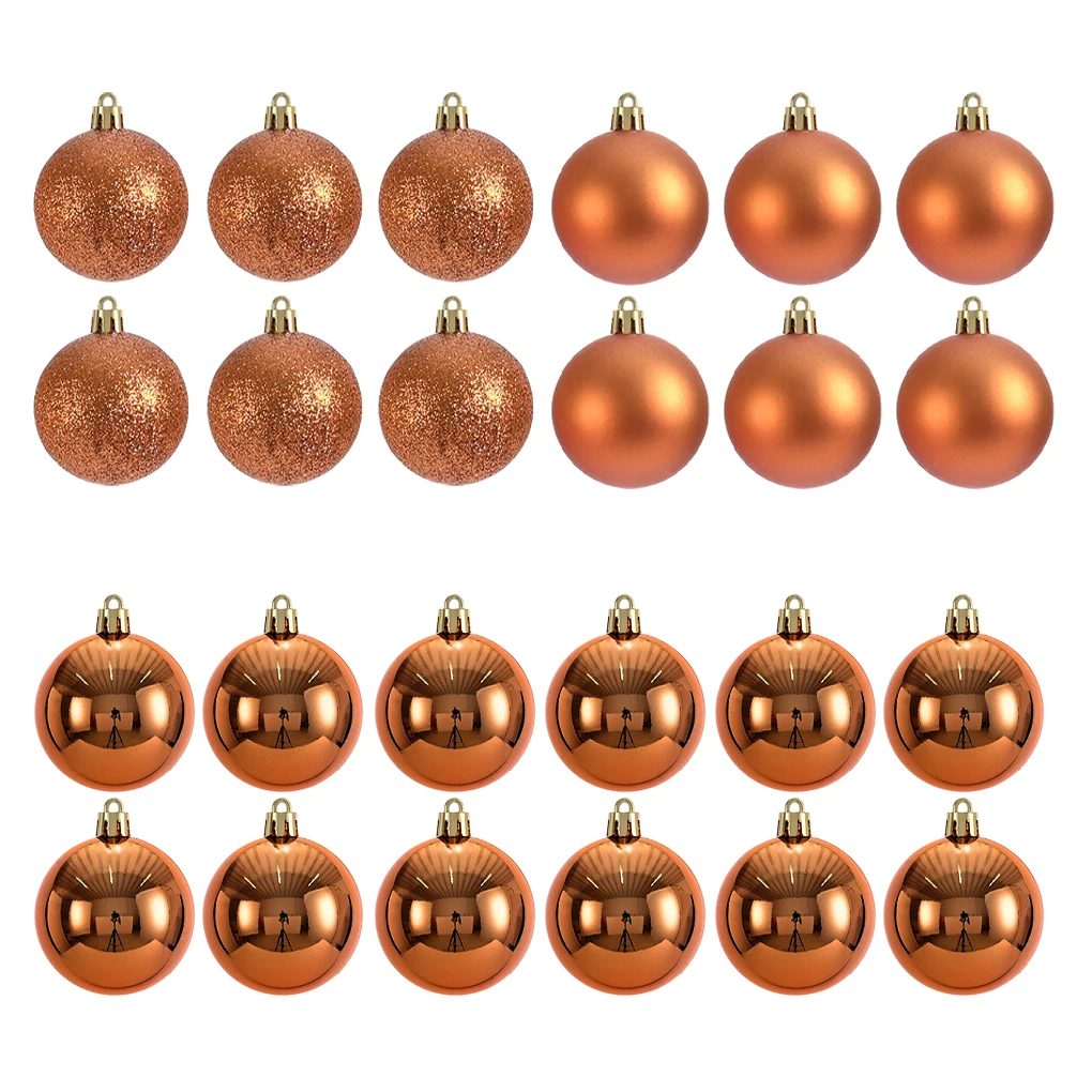 thumbnail image 1 of Bolas de Navidad de 4 cm, adornos para árbol de Navidad, bolas colgantes para árbol de Navidad, decoración para fiestas en el hogar, regalo de Año Nuevo 2023, Navidad, 1 of 5