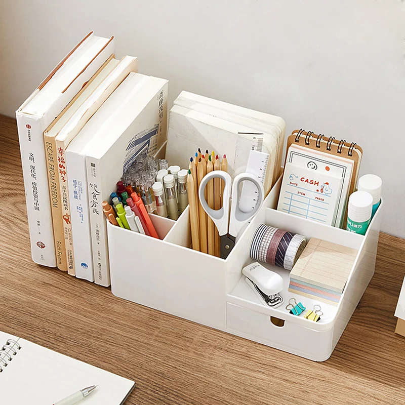 Stackable Gadget Pen Holders Cardboard Stationery Organizer Office Desk  Organizer - China Desk Organizer and Office Desk Organizer price