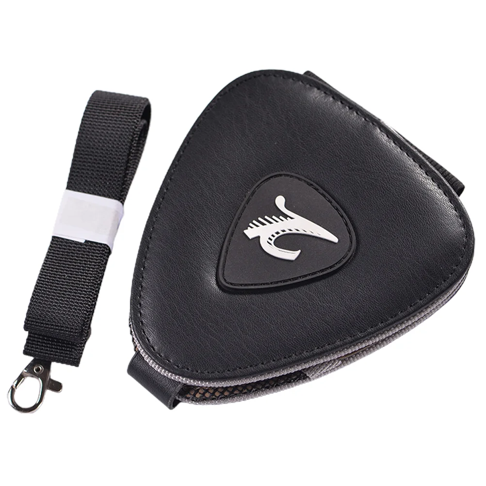 

Storage Bag Storage Pouch Can Hold 24 Guitar Picks for Friends Black