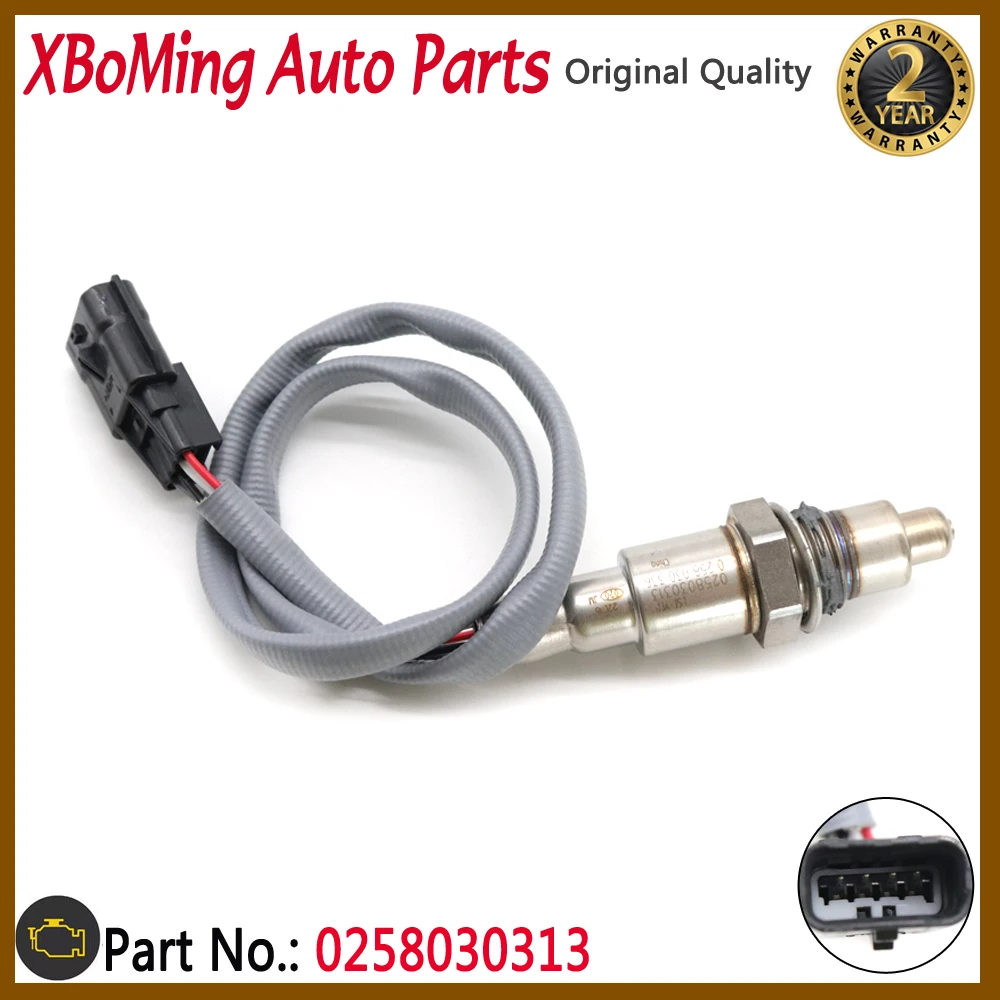 

Car Downstream Lambda O2 Oxygen Sensor 0258030313 0258030314 For Nissan Juke F15 X-Trail T32 Qashqai J11 1.6 DIG-T