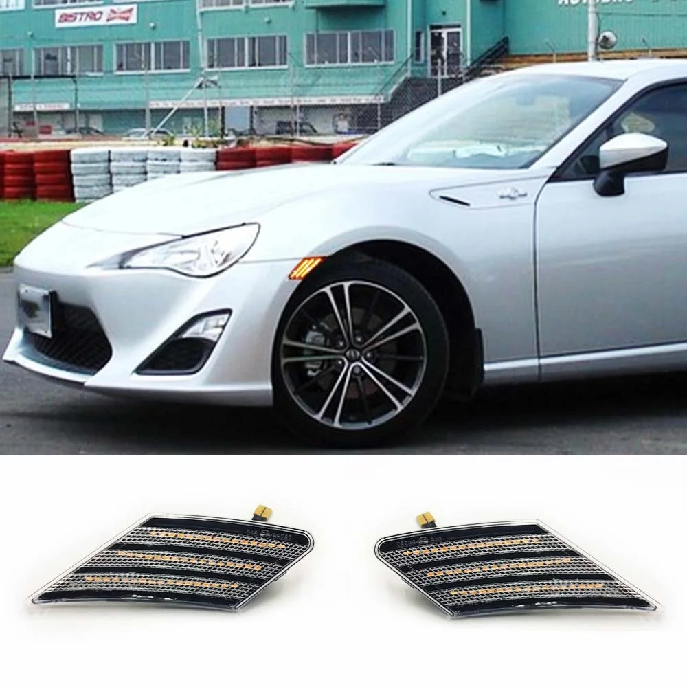 

LED Turn Signal Side Marker Light clearance light for Scion FR-S Subaru BRZ Toyota GT86 2013 2014 2015 2016 2017 2018 2019