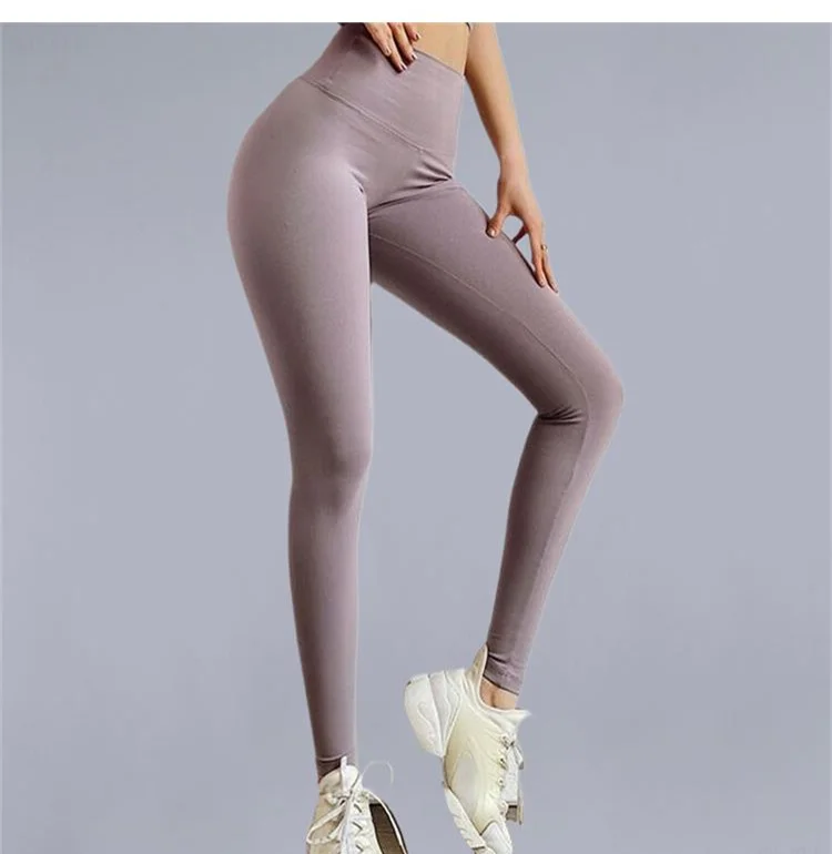 Epligg New Women Bow Lace Up Gym Legging Sport Women Tights Clothing Push Up Yoga Leggings Sports Leggings Female thigh highs