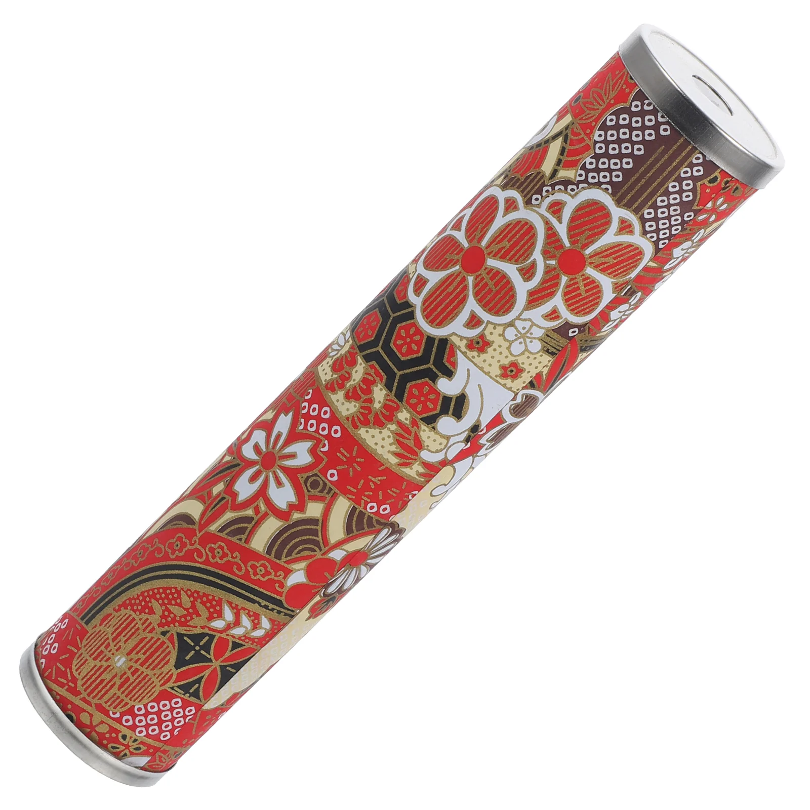 Japanese Style Kaleidoscope With Metal Cover Special Paper 1Pc