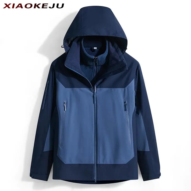 Jackets Man Male Winter Coat Corduroy Jacket Winter Jacket Trench Trekking Camping Withzipper Windbreaker Heavy Sports