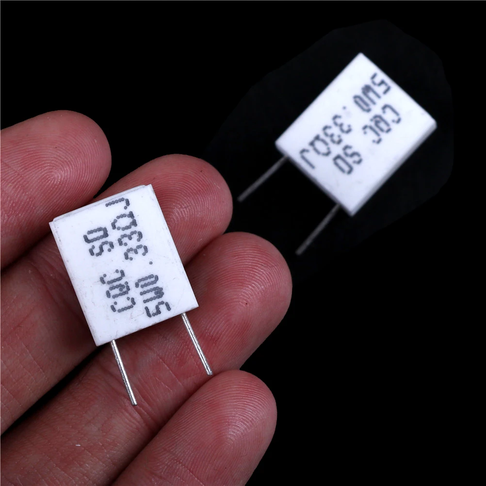 5W 0.33Ohm Cement Resistor Non-Inductive Ceramics Resistor BPR56/CQC 10Pcs