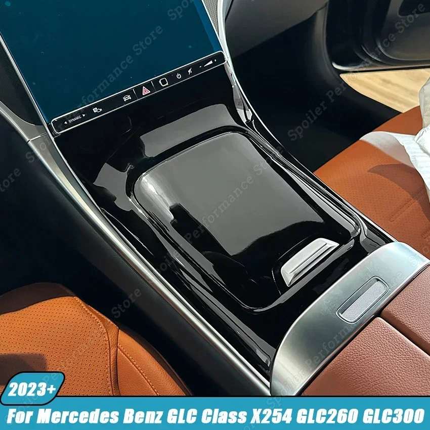 Car Center Console Panel Tape Sticker Decalcomanie Body Kit Per Mercedes Benz Glc Class X254 Glc260 Glc300 2023 + Accessori Interni