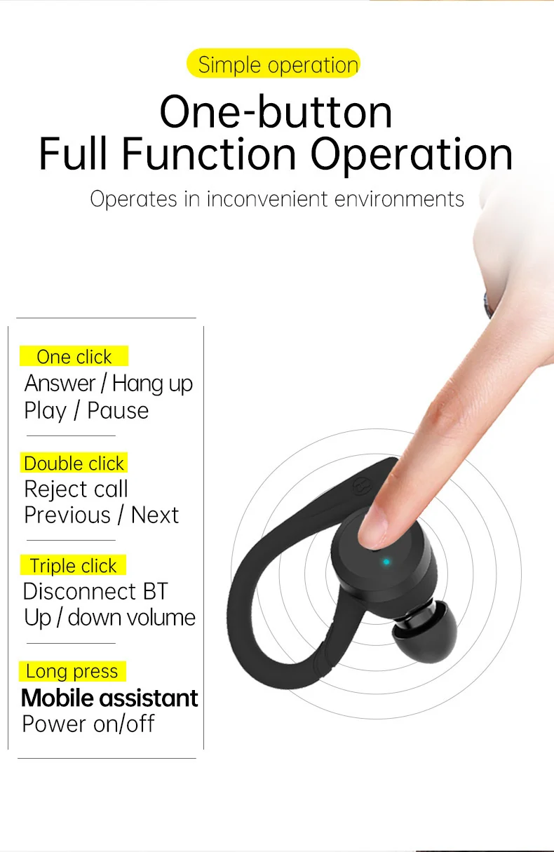 Hook, HD Call, Waterproof Hi Fi Sound,
