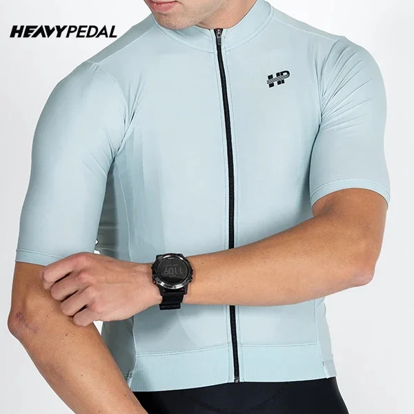 Heavypedal Cycling Jersey Cool Cycling Jersey Men Breathable Man Maillot Quick Dry Slim Fit Pro