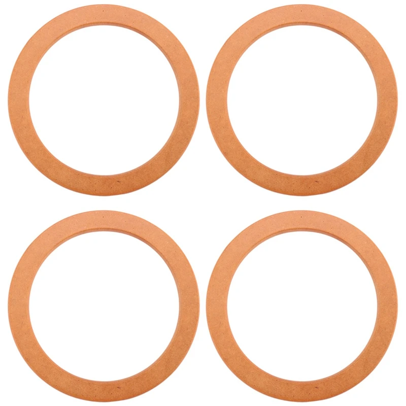 4PCS Wooden Round Shaped Handles Replacement For Handmade Bag Handbags Purse Handles