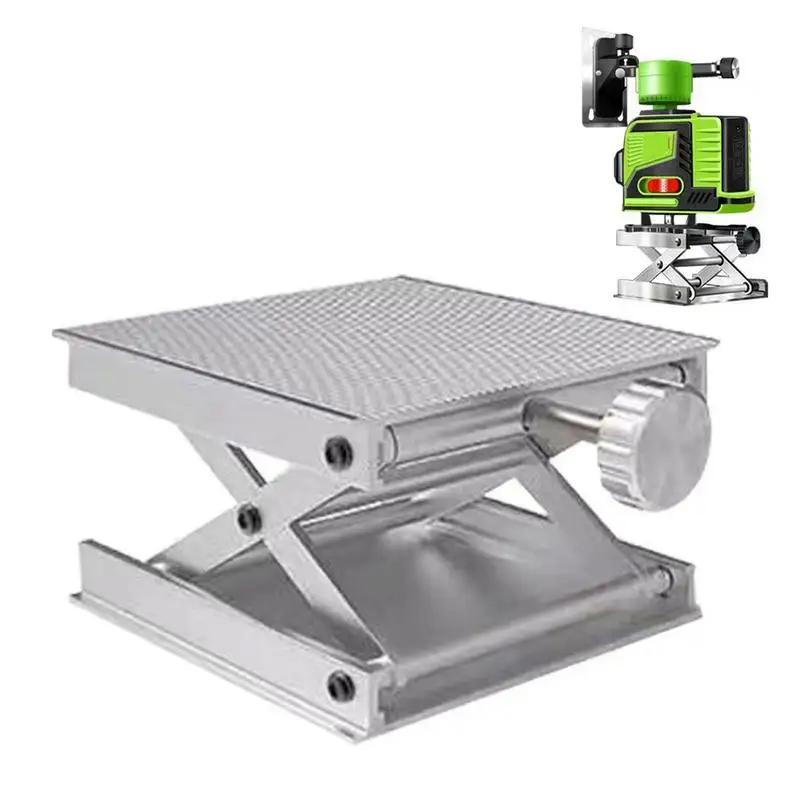 

Aluminum Lifter Woodworking Machinery Router Lifter Adjustable Engraving Laboratory Lift Platform Experiment Plate Table Stand