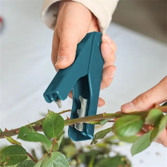 Rózsa Virág Sztriptíz Tövis Levél Diy Vágott Szerszám Ágak Eltávolító Kényelemmel Markolat Virágbiztonsági Fogók Kerti - Image 2
