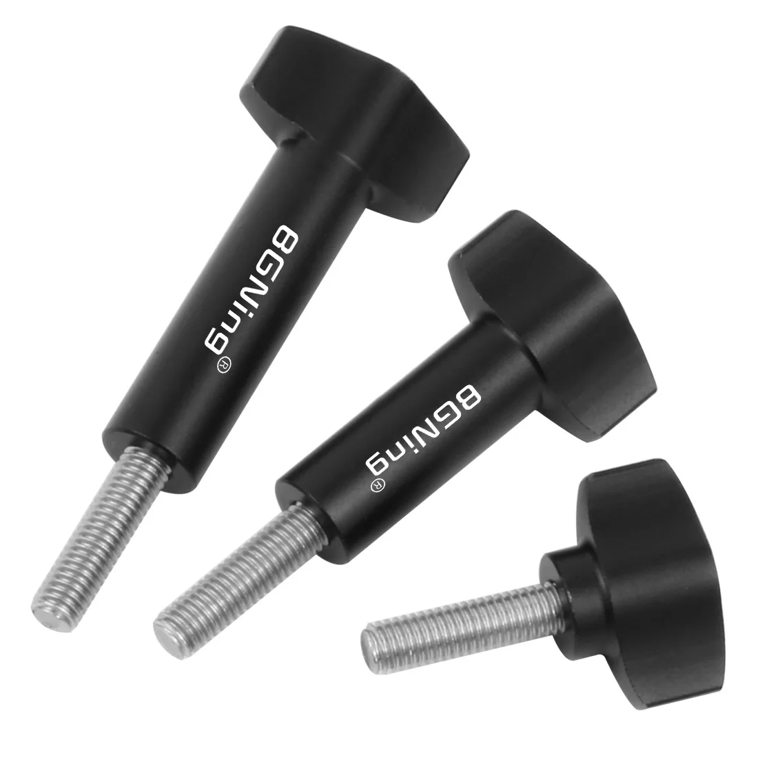 M5 Thread Bolt Stainless Steel Aluminium Alloy T Hand Tighten Screw Clamping Kno