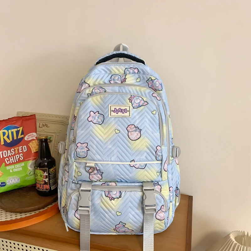 

Kawaii Large Capacity Travel Backpack For Teenage Girl bookbag Laptop Backpack School Bag For Junior High School College Student