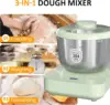 Electric Dough Maker with Weighing Function,5.2QT Dough Mixer with Ferment Function,Household Bread Maker Kitchen Flour 3