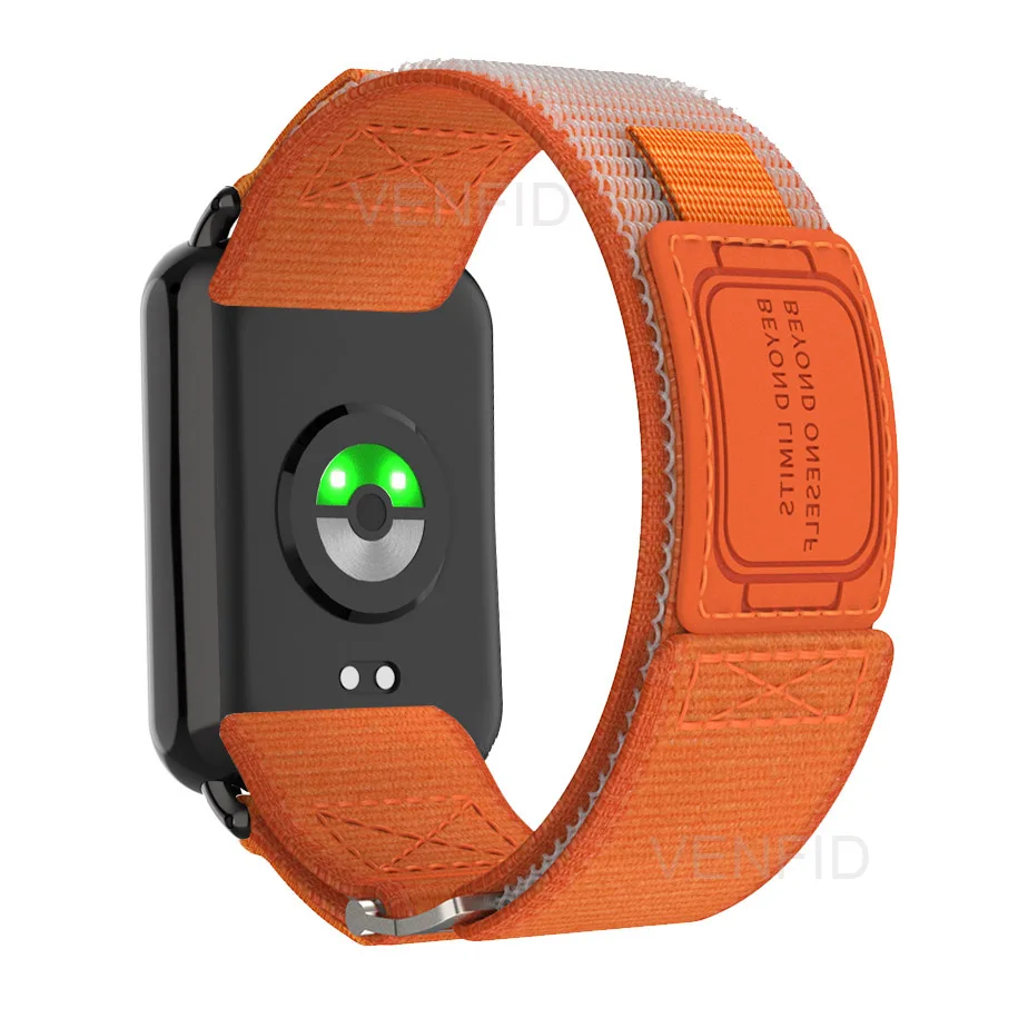 Cinturino In Acciaio Inossidabile A Maglia Metallica Con Chiusura Magnetica Per Xiaomi Mi Band 7 Pro, Nero - 2