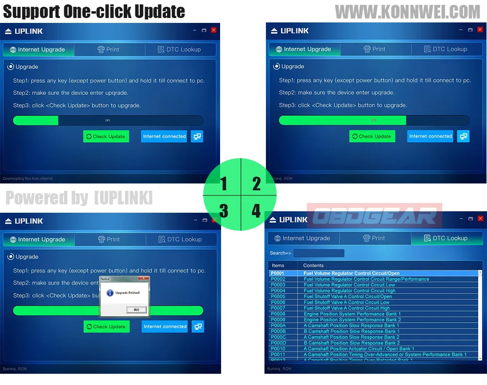 KONNWEI KW590 Car Code Reader automotive OBD Scanner Read Clear Fault code 12V Auto Diagnostic Tool Lifetime Free pk ELM327 4