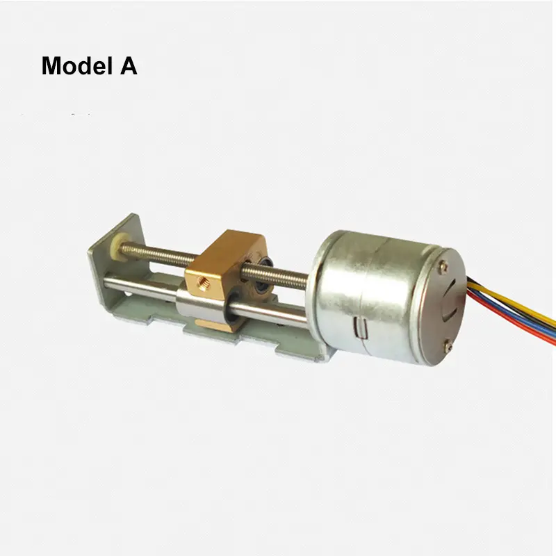 Mini Micro 15mm/20mm Precision Lead Linear Screw Nut Slider 2-phase 4-wire Stepping Motor Stepper Actuator DIY 3D Laser Printer image 2
