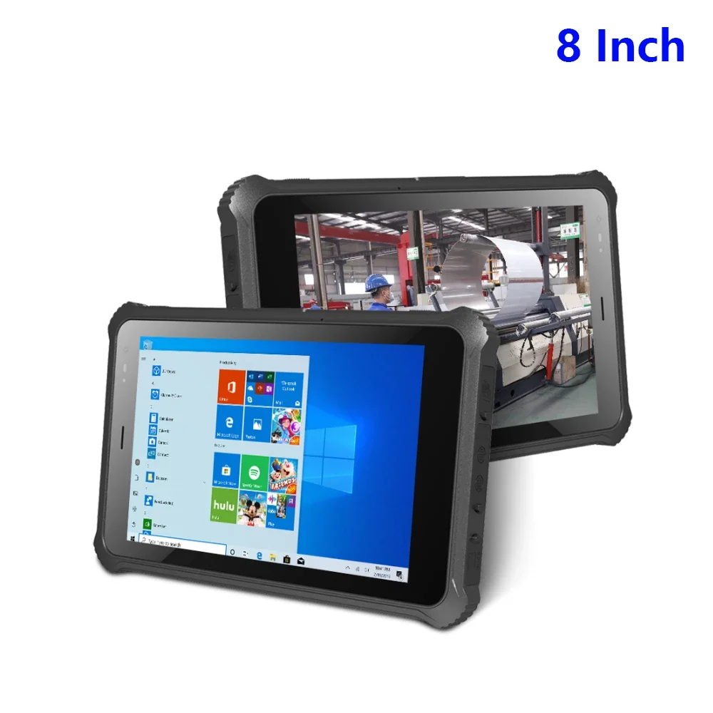 2023 Originale K08Z Industriale Robusto Windows 10 Tablet Pc Windows 10 Uhf Rfid 8 Pollici Fhd Intel Z8350 4Gb Ram 5.8G Wifi Lf Nfc