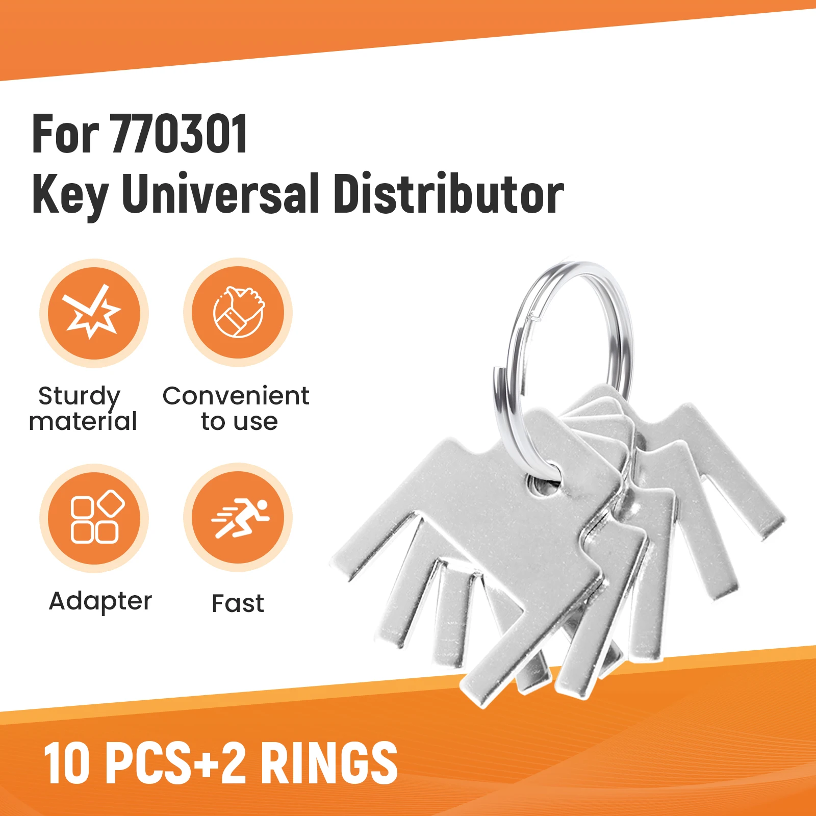 Paper dispenser key replacement 10Pcs Hand soap automatic tissue towel Toilet keys Metal paper towel dispenser key For toilet