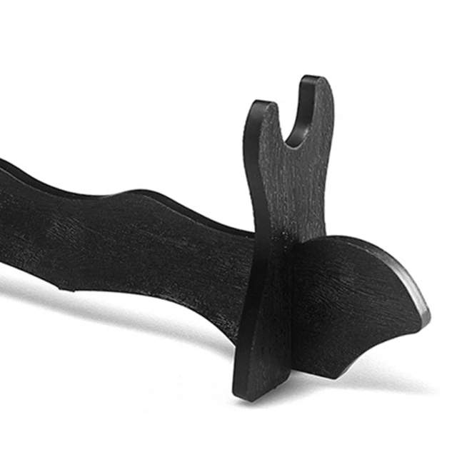 Kardállvány Fekete Katana Állvány Gyönyörű Wakizashi Tároló Fegyver Kijelző Ajándék A Férfiak Számára - Image 5
