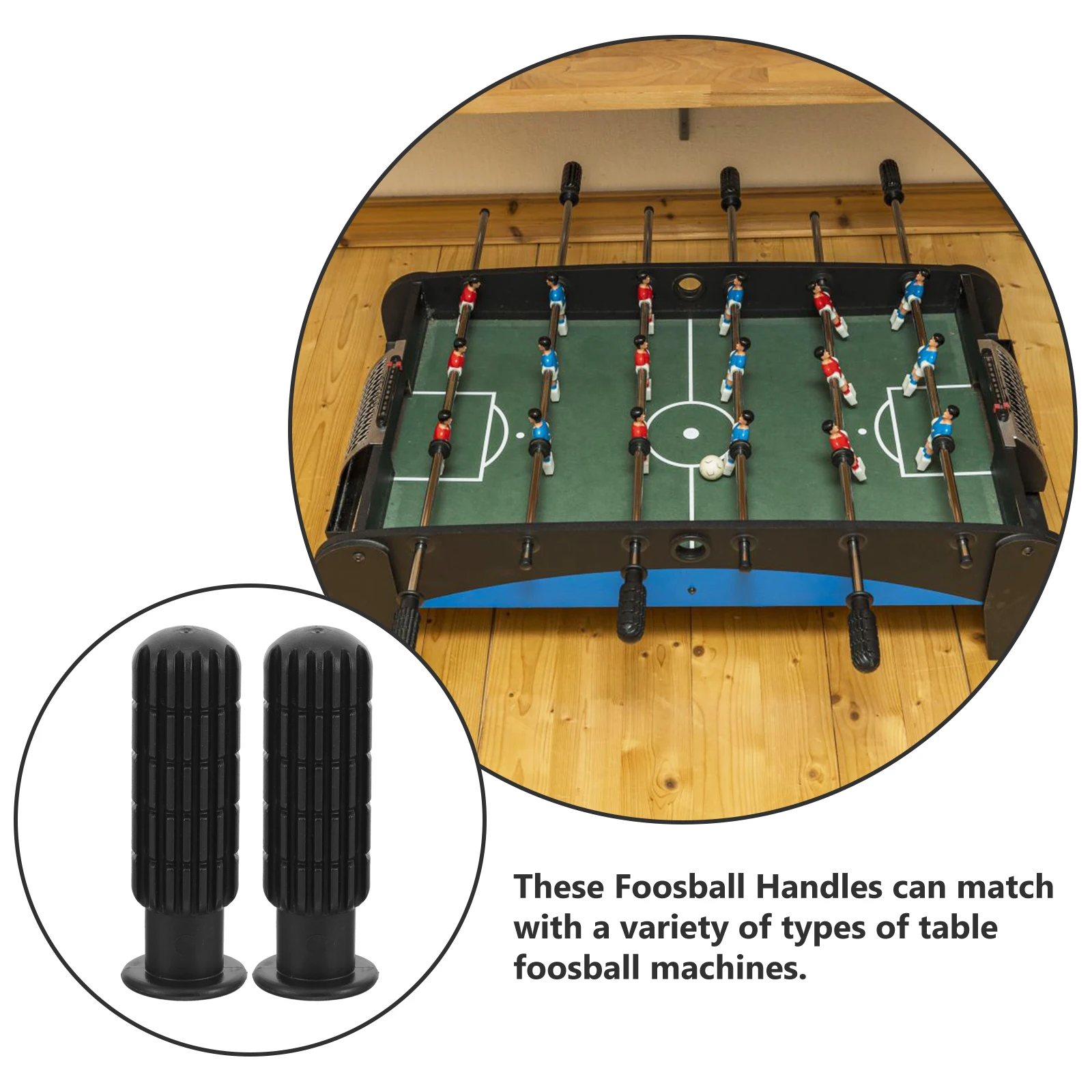 Hemobllo 10 Pelotas De Repuesto Para Futbolín De Resina – Accesorios Duraderos Para Mesa De Fútbol, Tamaño 3.2 Cm, Ideal Para Reemplazo Y Torneos