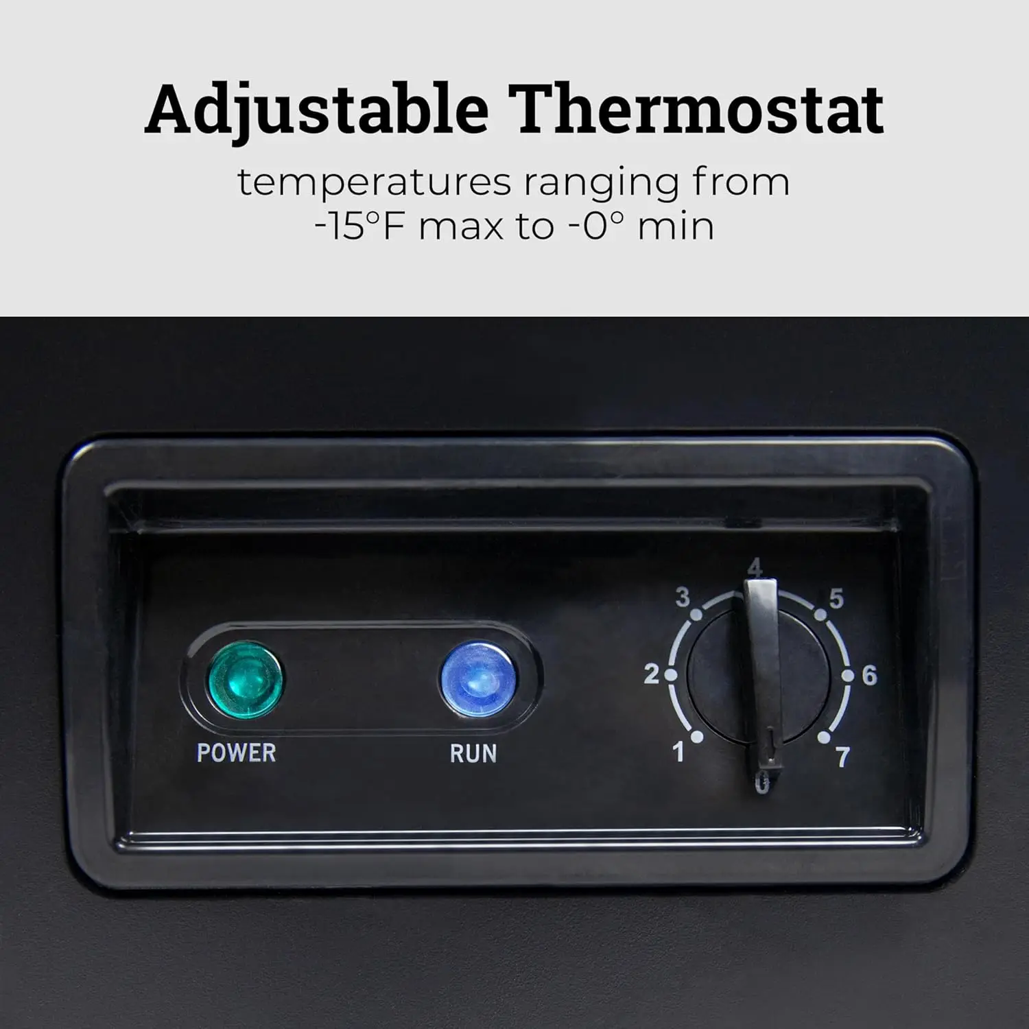 5.0 Cu. Ft.Chest Freezer With Removable Basket,Free-Standing Door Temperature Ranges From-10&deg; to 10&deg; F,Front Defrost Water Drain