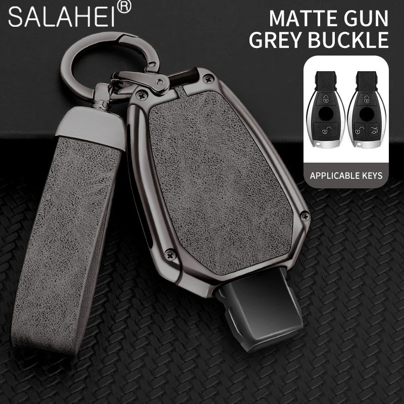 

Zinc Alloy Car Key Cover Case Shell For Mercedes Benz A B C E R Class GLA GLK GLC CLS CLA W204 W205 W212 W463 W176 Accessories